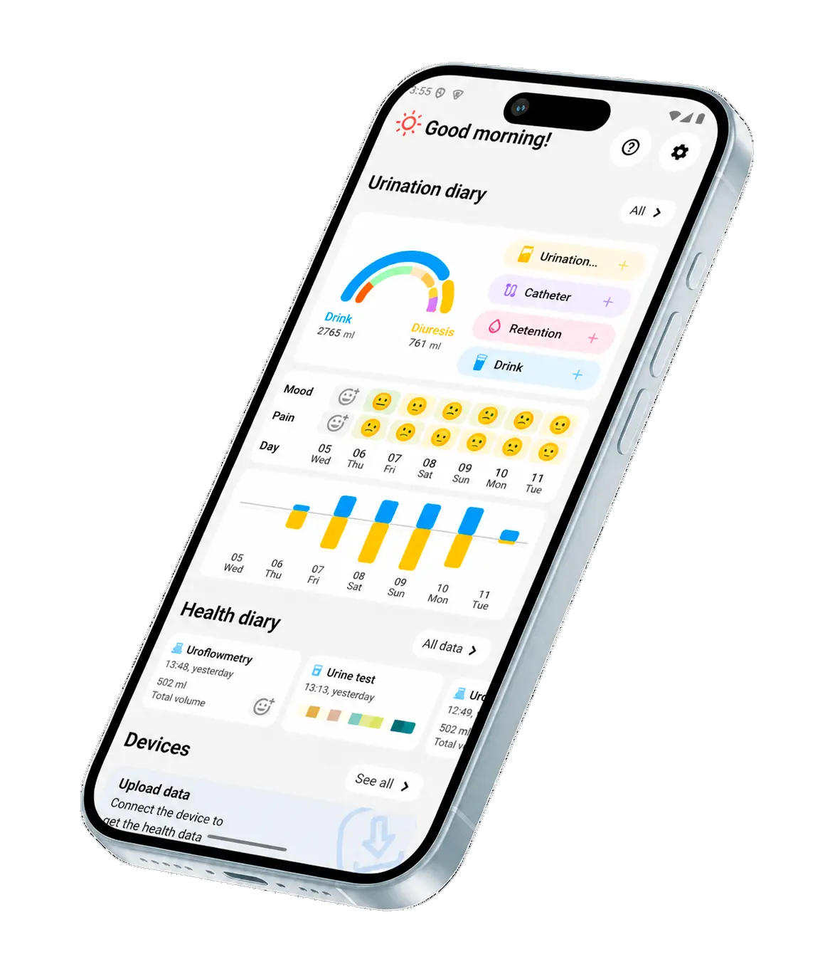 Bladder Diary app
